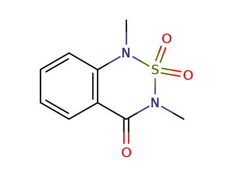1,3-ジメチル-1H-2,1,3-ベンゾチアジアジン-4(3H)-オン2,2-ジオキシド