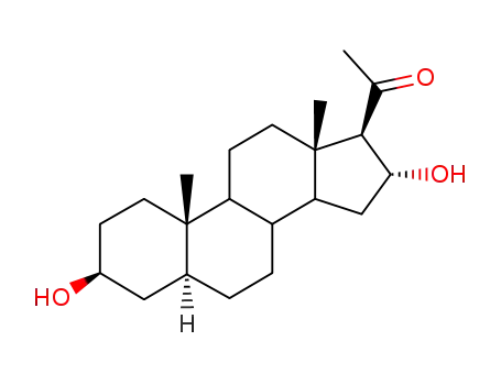 3β,16α-Dihydroxy-5α-pregnanon-(20)