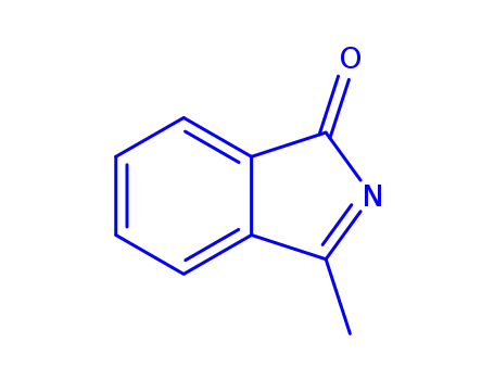 Molecular Structure of 404859-21-8 (1H-Isoindol-1-one, 3-methyl- (9CI))