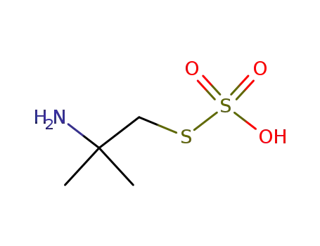 Thiosulfuric acid S-(2-amino-2-methylpropyl) ester