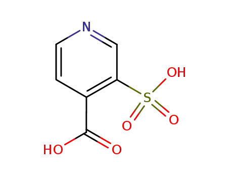 Molecular Structure of 4833-93-6 (3-SULFOISONICOTINIC ACID)