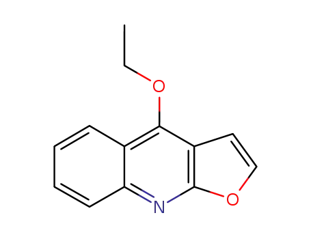 Molecular Structure of 95874-16-1 (Furo[2,3-b]quinoline, 4-ethoxy- (7CI,9CI))
