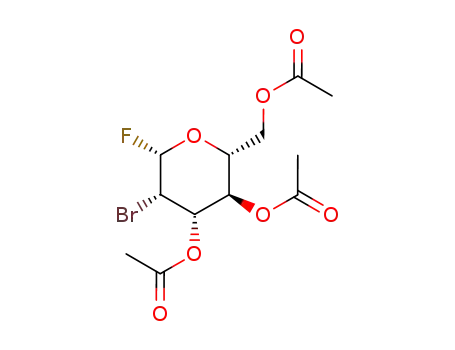 tri-<i>O</i>-acetyl-2-bromo-β-<i>D</i>-2-deoxy-mannopyranosyl fluoride