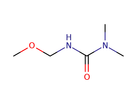 Molecular Structure of 40333-70-8 (Urea, N-(methoxymethyl)-N,N-dimethyl- (9CI))