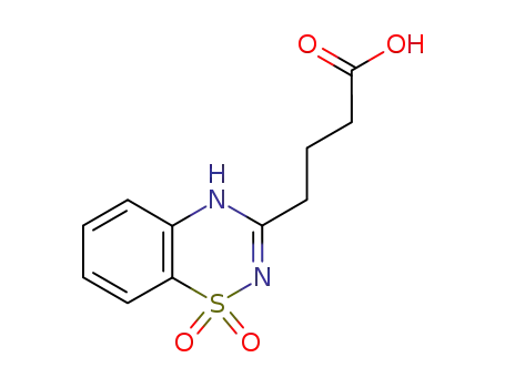 4H-1,2,4-ベンゾチアジアジン-3-ブタン酸1,1-ジオキシド