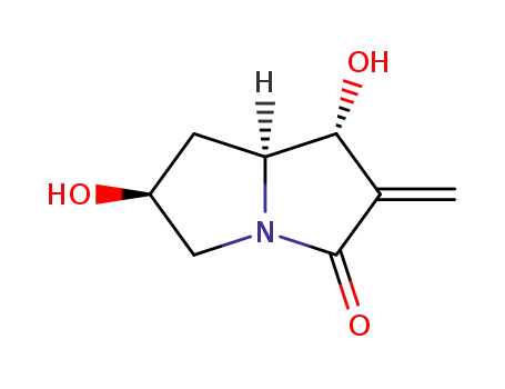 (1R,6S,7aS)-1,6-dihydroxy-2-methylidene-hexahydro-1Hpyrrolizin-3-one