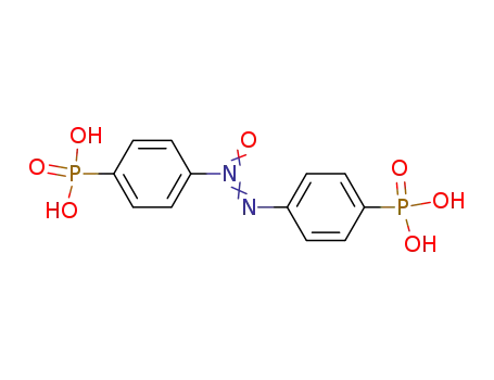 Molecular Structure of 4042-66-4 ({4-[(Z)-(4-phosphonophenyl)-NNO-azoxy]phenyl}phosphonic acid)