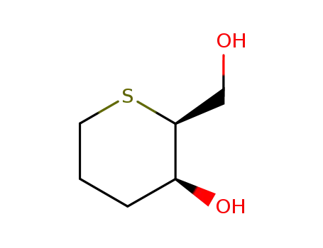 Molecular Structure of 404914-18-7 (L-threo-Hexitol, 1,2,3,5-tetradeoxy-1,5-epithio- (9CI))