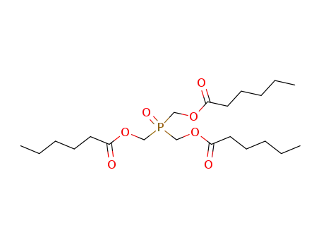 Molecular Structure of 4851-95-0 (phosphoryltrimethanediyl trihexanoate)
