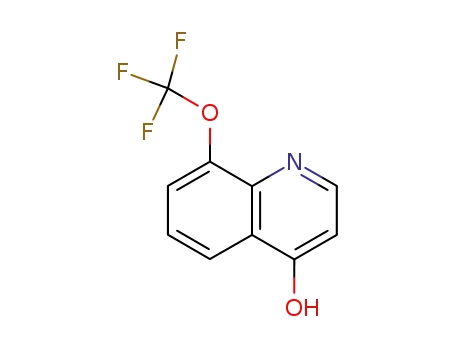 Molecular Structure of 40516-41-4 (4-Hydroxy-8-(trifluoromethoxy)quinoline)