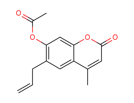 4-methyl-6-allyl-7-acetoxycoumarin