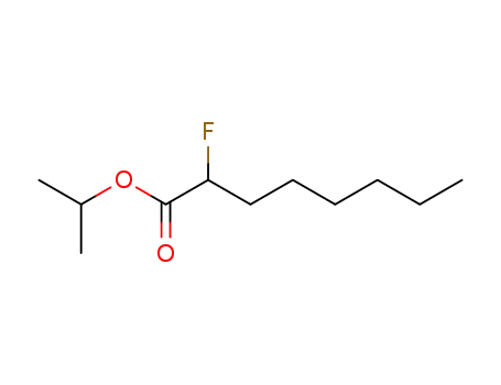 Molecular Structure of 141765-99-3 (2-Fluoro-octanoic acid isopropyl ester)