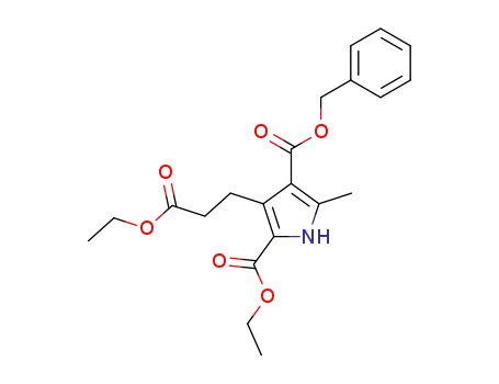 4-Benzyl 2-ethyl 3-(3-ethoxy-3-oxopropyl)-5-methyl-1h-pyrrole-2,4-dicarboxylate