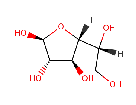 Molecular Structure of 41846-93-9 (a-D-Altrofuranose)