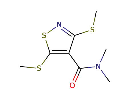 N,N-Dimethyl-3,5-bis(methylthio)-4-isothiazolecarboxamide