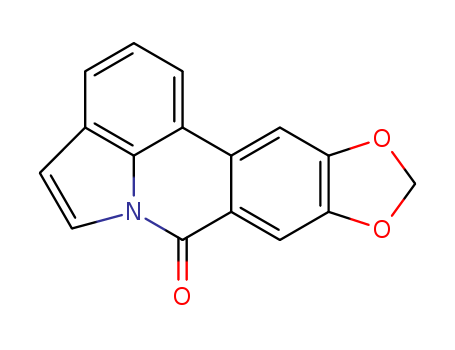 7H-[1,3]Dioxolo[4,5-j]pyrrolo[3,2,1-de]phenanthridin-7-one cas  52886-06-3