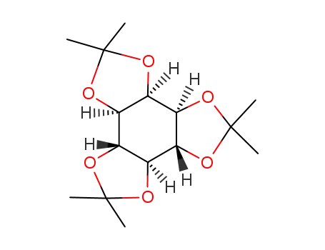 Molecular Structure of 38643-29-7 (1,2:3,4:5,6-tri-O-isopropylidene-myo-inositol)