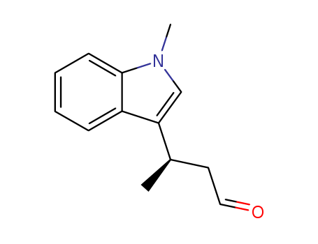 1H-Indole-3-propanal, b,1-dimethyl-, (bR)-