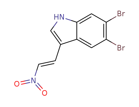 (E)-5,6-dibromo-3-(2-nitrovinyl)indole