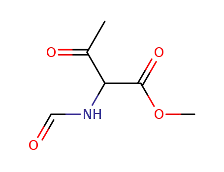 Butanoic acid, 2-(formylamino)-3-oxo-, methyl ester (9CI)