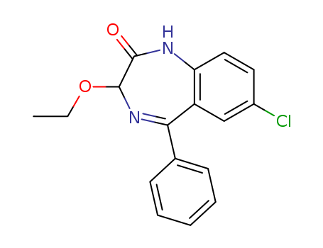2H-1,4-Benzodiazepin-2-one,7-chloro-3-ethoxy-1,3-dihydro-5-phenyl- cas  4951-07-9