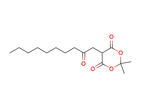 2,2-dimethyl-5-(2-oxodecyl)-1,3-dioxane-4,6-dione