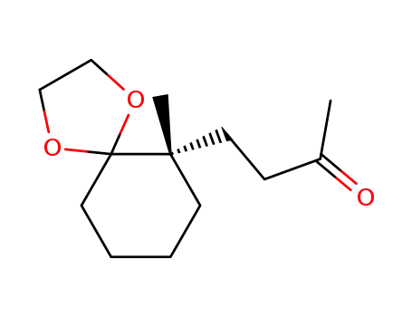 Molecular Structure of 812639-24-0 (2-Butanone,4-[(6S)-6-methyl-1,4-dioxaspiro[4.5]dec-6-yl]-(9CI))