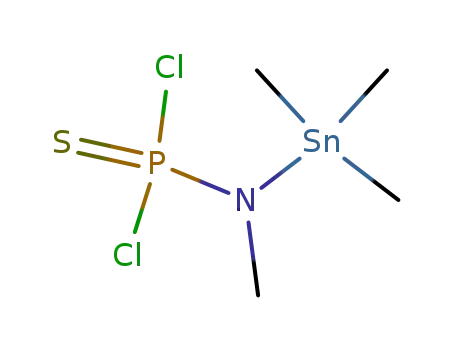 [メチル(トリメチルスタンニル)アミノ]ジクロロホスフィンスルフィド