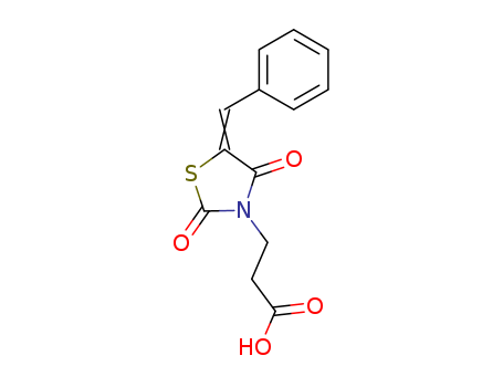 3-(5-BENZYLIDENE-2,4-DIOXO-THIAZOLIDIN-3-YL)-PROPANOIC ACID