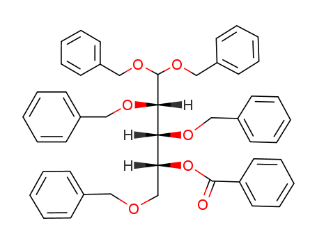 Arabinose,2,3,5-tri-O-benzyl-, dibenzyl acetal, benzoate, D- (8CI) cas  4096-49-5