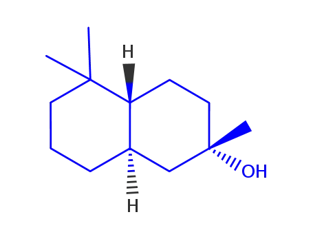 Molecular Structure of 41199-20-6 (decahydro-2,5,5-trimethyl-2-naphthol)