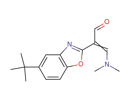 2-(5'-tert-butylbenzoxazol-2'-yl)-3-dimethylaminoacrolein