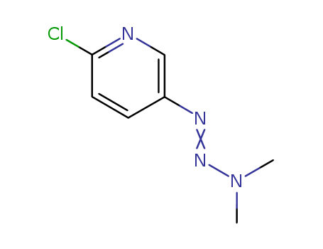 Pyridine,2-chloro-5-(3,3-dimethyl-1-triazen-1-yl)- cas  41288-89-5