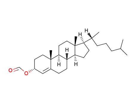Formic acid (3R,8S,9S,10R,13R,14S,17R)-17-((R)-1,5-dimethyl-hexyl)-10,13-dimethyl-2,3,6,7,8,9,10,11,12,13,14,15,16,17-tetradecahydro-1H-cyclopenta[a]phenanthren-3-yl ester
