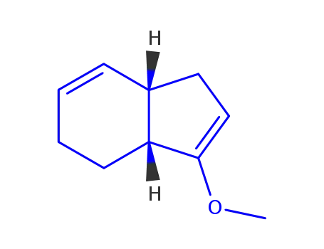 Molecular Structure of 412281-24-4 (1H-Indene,3a,4,5,7a-tetrahydro-3-methoxy-(9CI))