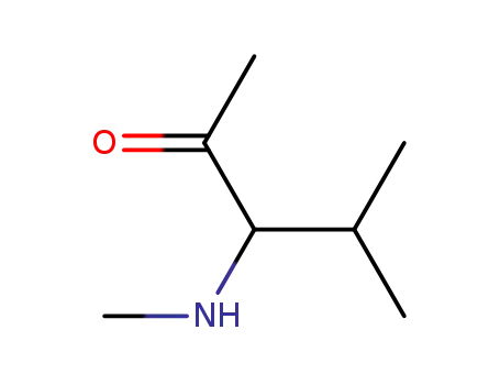 Molecular Structure of 408507-19-7 (2-Pentanone, 4-methyl-3-(methylamino)- (9CI))