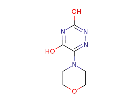 Molecular Structure of 4956-12-1 (5-N-MORPHOLINO-6-AZAURACIL)