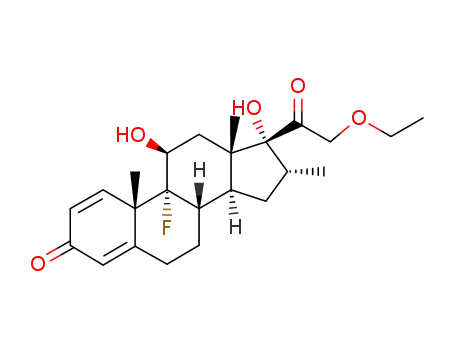 Molecular Structure of 77826-01-8 (Dexamethasone 21-Ethyl Ether)