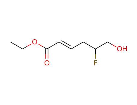 (E)-5-Fluoro-6-hydroxy-hex-2-enoic acid ethyl ester