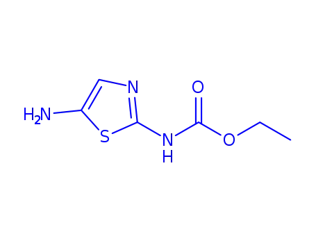 카르밤산, (5-아미노-2-티아졸릴)-, 에틸 에스테르 (9CI)