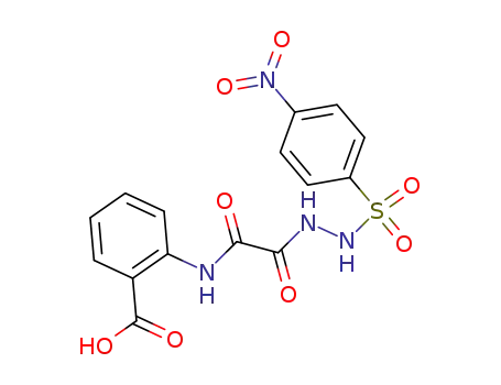 N-(((p-니트로페닐술포닐)히드라지노)옥살릴)안트라닐산