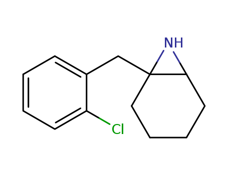 7-Azabicyclo[4.1.0]heptane,1-[(2-chlorophenyl)methyl]- cas  41338-60-7
