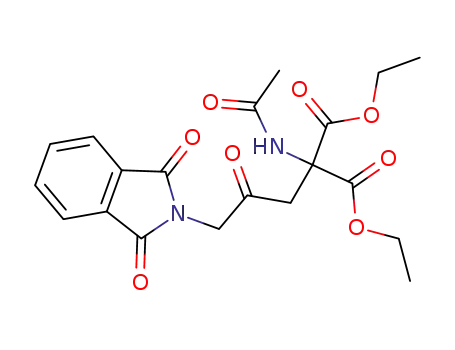 diethyl 2-acetamido-2-(2-oxo-3-phthalimidopropyl)malonate
