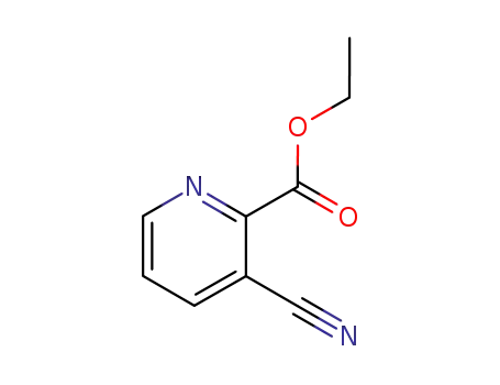 Molecular Structure of 97316-55-7 (ETHYL 3-CYANOPYRIDINE-2-CARBOXYLATE)