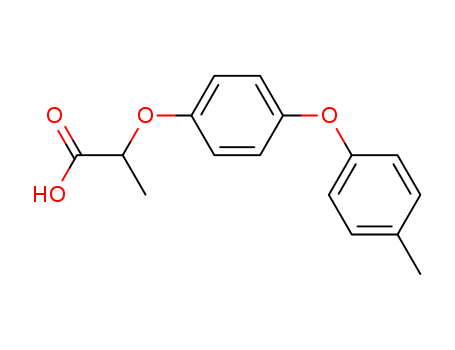 Propanoic acid,2-[4-(4-methylphenoxy)phenoxy]- 40843-28-5
