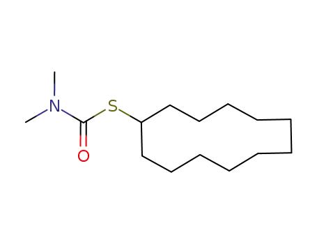 Dimethyl-thiocarbamic acid S-cyclododecyl ester