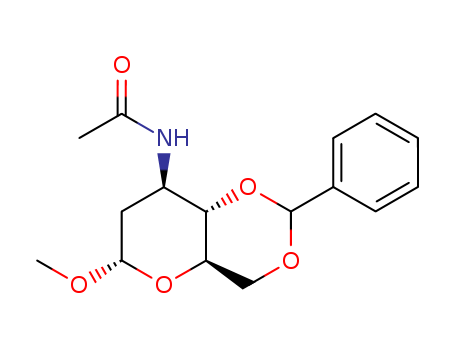Methyl 3-Acetamido-4,6-O-benzylidene-2,3-dideoxy-a-D-arabino-hexopyranoside