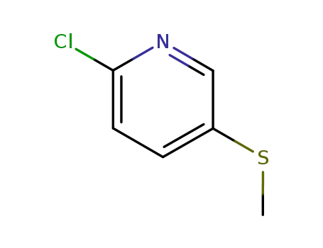 Molecular Structure of 41288-94-2 (2-chloro-5-methylthio-pyridine)