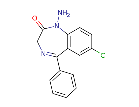 2H-1,4-Benzodiazepin-2-one,1-amino-7-chloro-1,3-dihydro-5-phenyl-