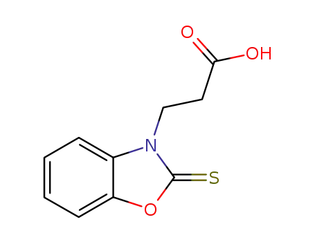 3-(2-THIOXO-BENZOOXAZOL-3-YL)-PROPIONIC ACID
